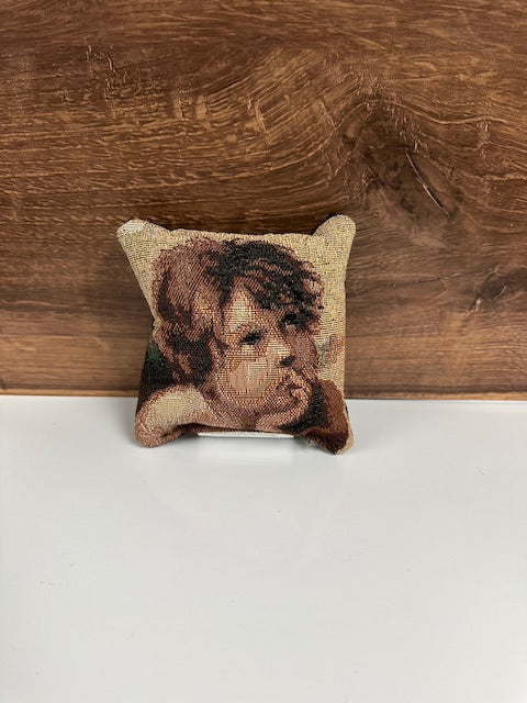 RAPHAEL'S CHERUB 5x5 PILLOW