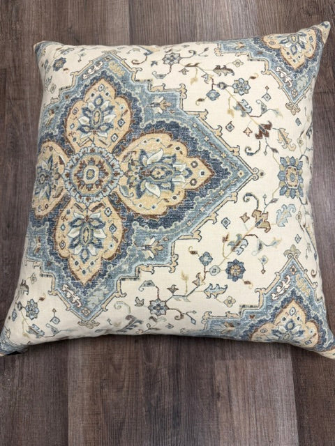NEWPORT HOME MEDALLION PATTERN PILLOW 24x24