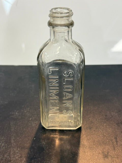 ANTIQUE SLOAN'S LINIMENT MEDICINE BOTTLE - 1920-1940