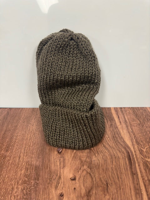DOUBLE KNIT BEANIE HATS - ADULT