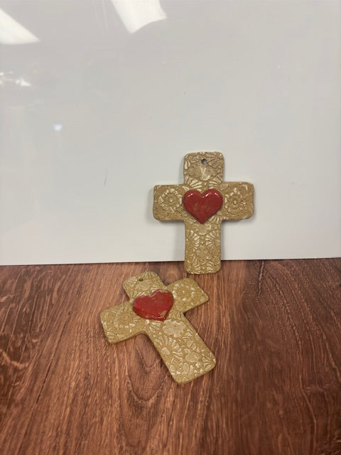 POTTERY BY SARAH FORNO - CROSSES - ASSORTED