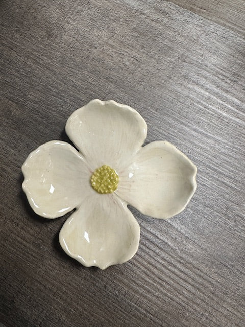 POTTERY BY SARAH FORNO - DOGWOOD TIDBIT DISH