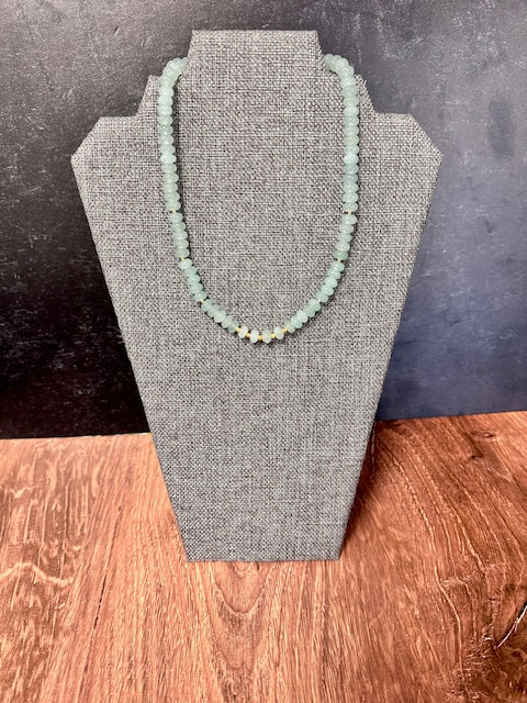 ABW DESIGNS - 18k GOLD VERMEIL GEMSTONE NECKLACES