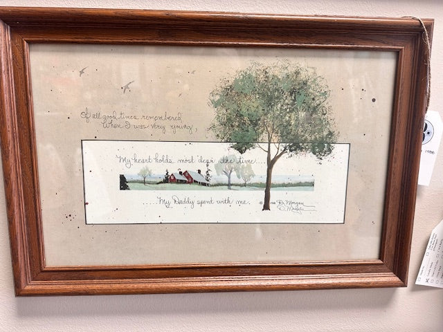 D. MORGAN 1988 - "OF ALL GOOD TIMES REMEMBERED..."