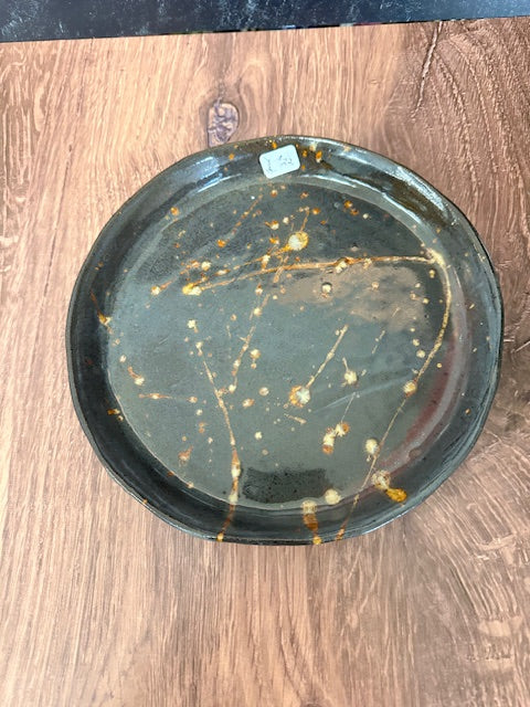 POTTERY BY SARAH FORNO - APPETIZER PLATE 7 3/4" DIA.