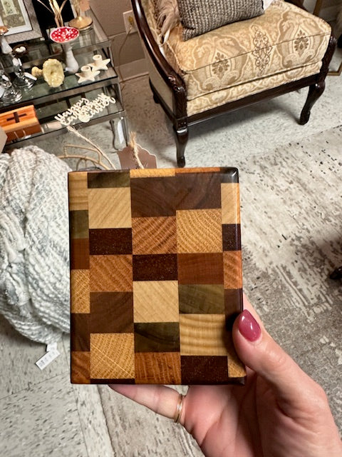 DANNY GREER CUSTOM WOODWORKING - CARD BOXES W/ A DECK OF CARDS