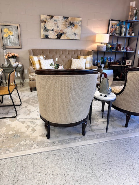 THOMASVILLE HIGHBACK BARREL SIDE CHAIRS