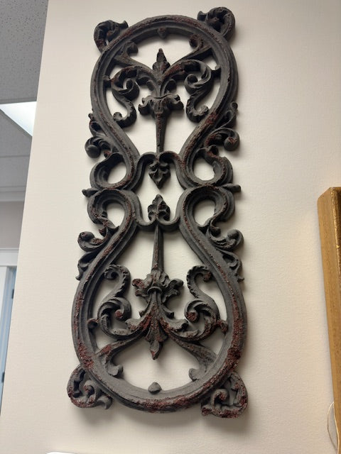 FAUX IRON ARCHITECTURAL WALL ART