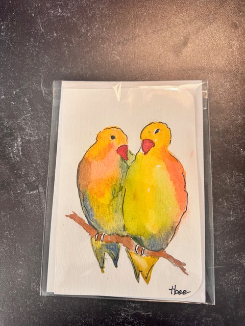 ORIGINAL WATERCOLORS BY THEO BEE - GREETING CARDS