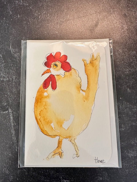 ORIGINAL WATERCOLORS BY THEO BEE - GREETING CARDS