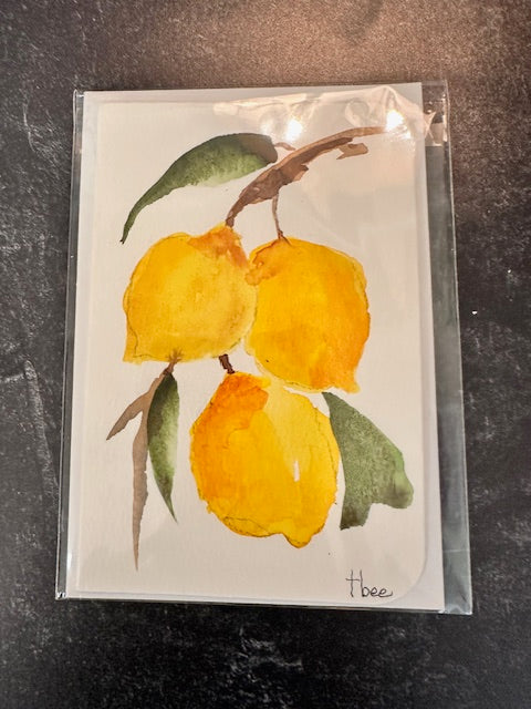 ORIGINAL WATERCOLORS BY THEO BEE - GREETING CARDS