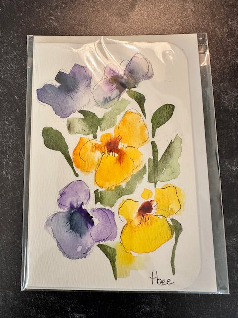 ORIGINAL WATERCOLORS BY THEO BEE - GREETING CARDS