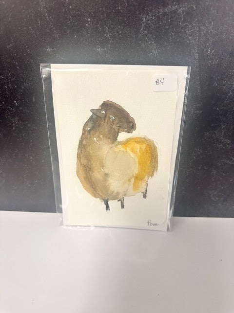 ORIGINAL WATERCOLORS BY THEO BEE - GREETING CARDS