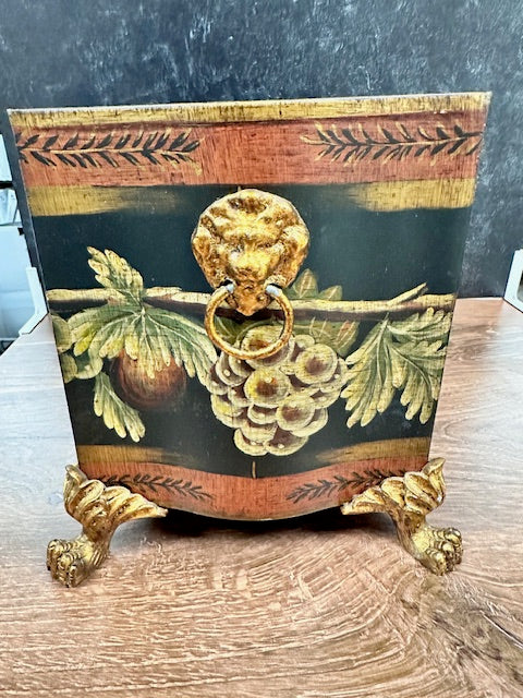RAYMOND WAITES METAL TOILE PLANTER