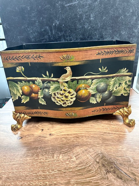 RAYMOND WAITES METAL TOILE PLANTER