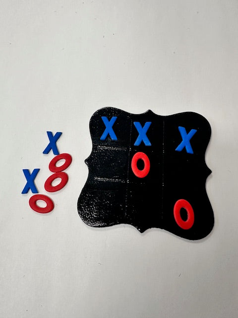 CHERRYLAYNE & CO. POLYMER CLAY TIC TAC TOE GAME - ASSORTED