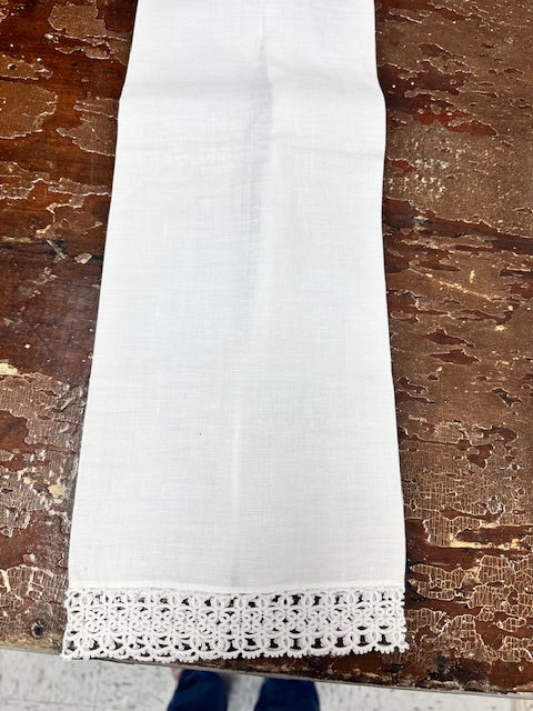 VINTAGE LINEN HAND TOWELS - ASSORTED