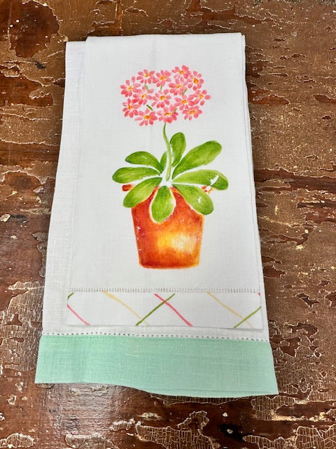 VINTAGE LINEN HAND TOWELS - ASSORTED