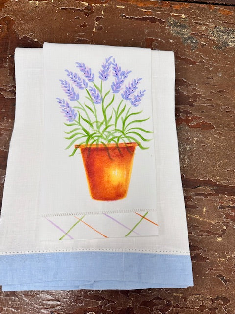 VINTAGE LINEN HAND TOWELS - ASSORTED