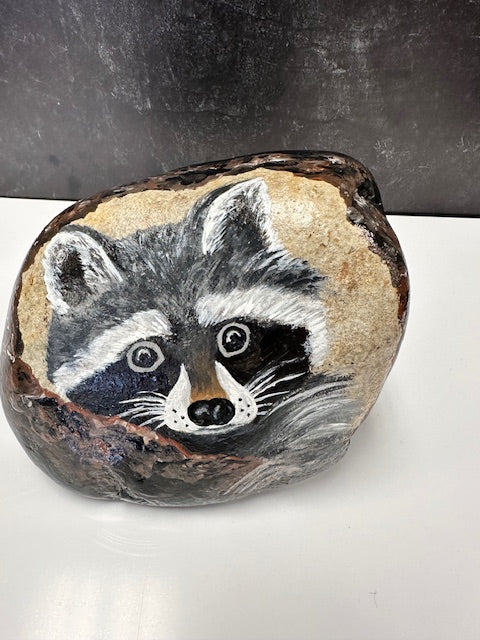 HAND-PAINTED "DOT PAINT" ROCKS BY SANDY FRITCH - ASSORTED