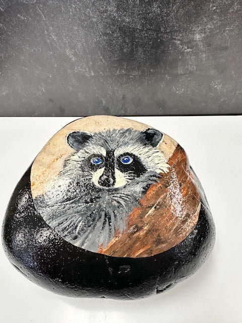 HAND-PAINTED "DOT PAINT" ROCKS BY SANDY FRITCH - ASSORTED