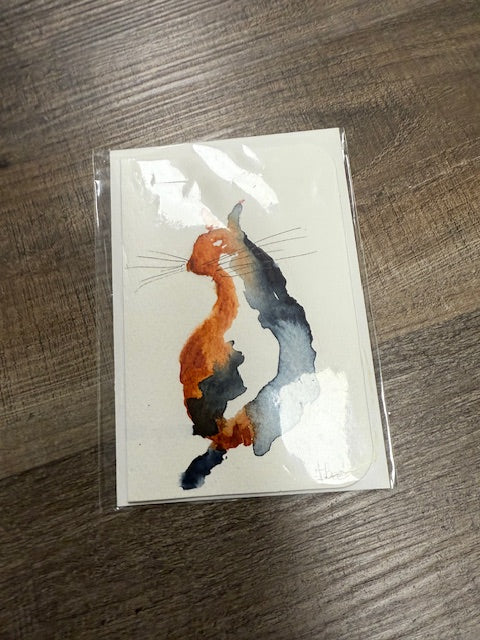 ORIGINAL WATERCOLORS BY THEO BEE - GREETING CARDS