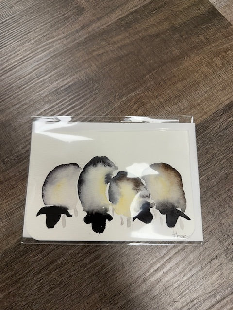 ORIGINAL WATERCOLORS BY THEO BEE - GREETING CARDS