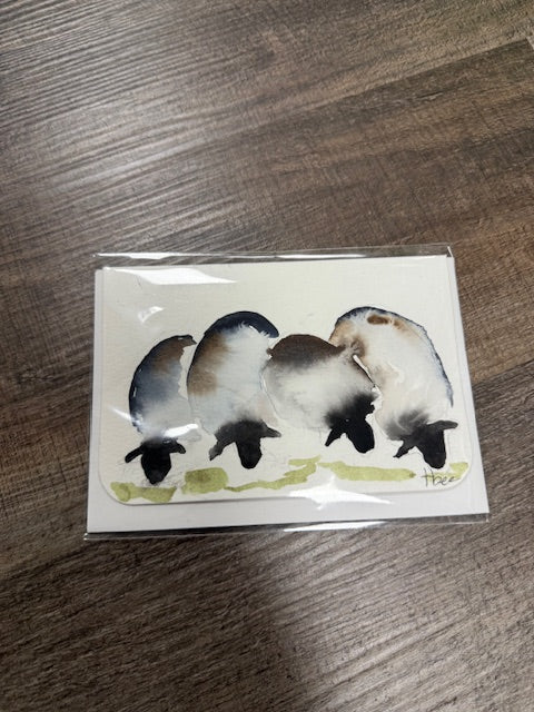 ORIGINAL WATERCOLORS BY THEO BEE - GREETING CARDS