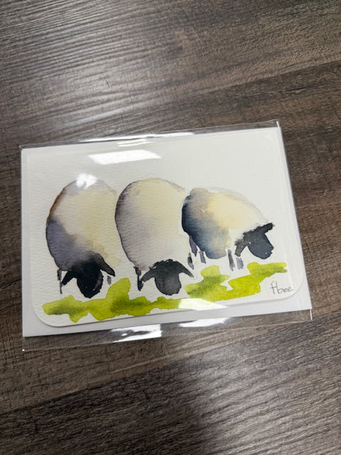 ORIGINAL WATERCOLORS BY THEO BEE - GREETING CARDS