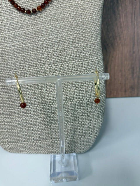 ABW DESIGNS GOLD VERMEIL AMBER JEWLERY - ASSORTED