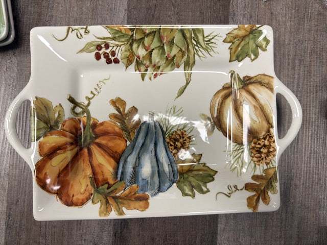 POTTERS STUDIO BELLA LUX FALL PUMPKIN DISHWARE - ASSORTED