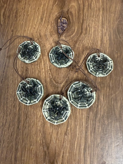 SARAH FORNO POTTERY - HALLOWEEN ORNAMENTS - ASSORTED