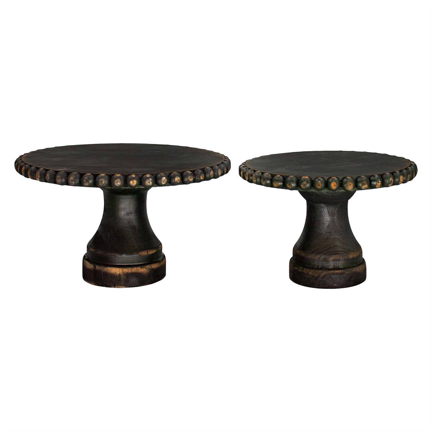 BLACK BEADED STANDS - ASSORTED