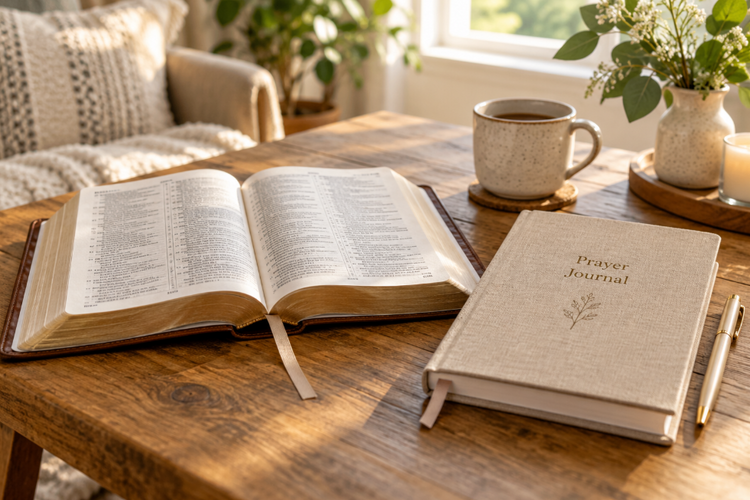 BIBLES AND PRAYER JOURNALS