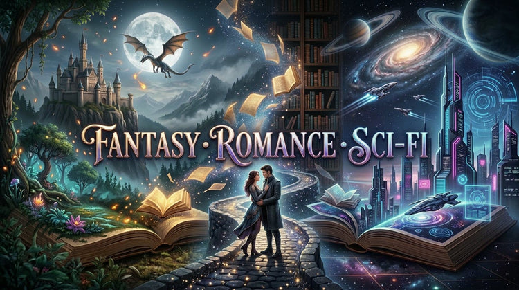 FANTASY, ROMANCE AND SCI-FI BOOKS