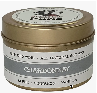 CHARDONNAY TRAVEL TIN CANDLES