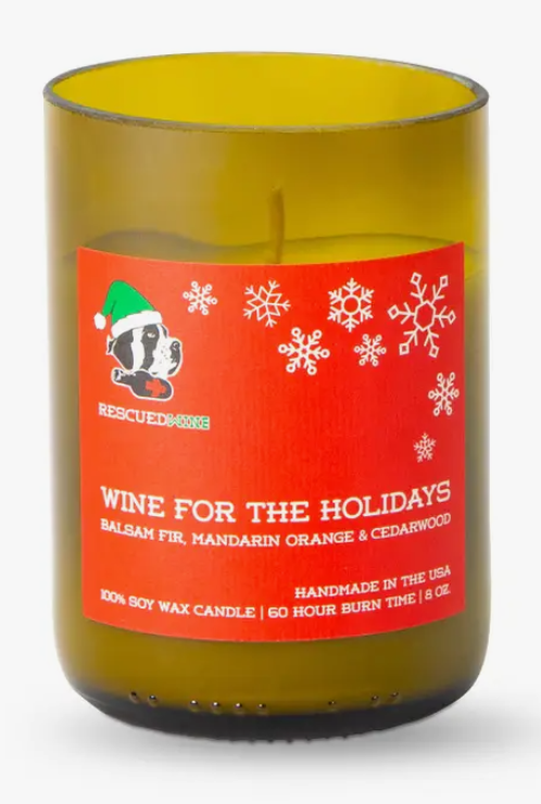 WINE FOR THE HOLDAYS BALANCE CANDLE