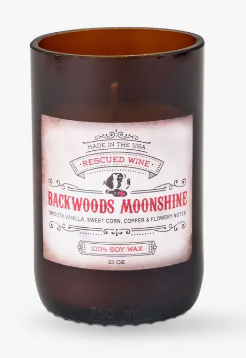 BACKWOODS MOONSHINE SOY CANDLE - SPIRITS COLLECTIONS