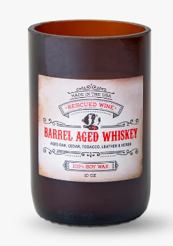 BARREL AGED WHISKEY SOY CANDLE - SPIRITS COLLECTION