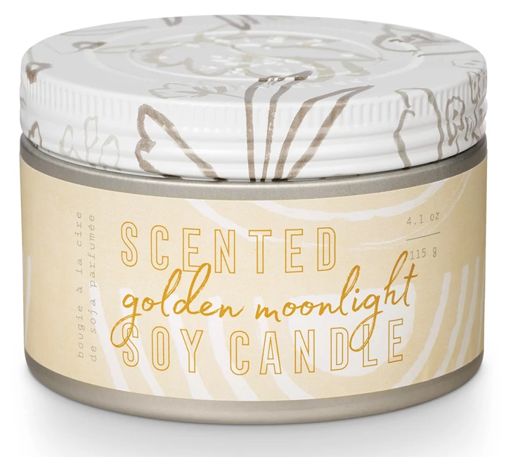 GOLDEN MOONLIGHT TRIED & TRUE SMALL TIN CANDLE