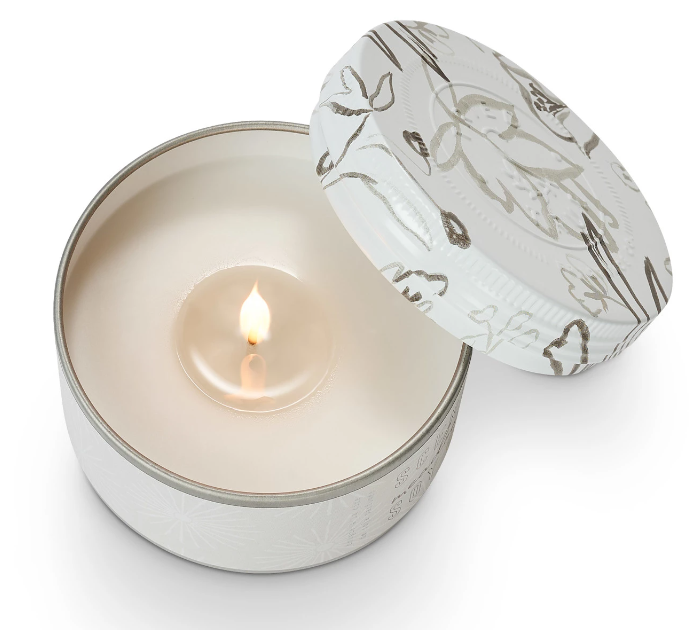 TRIED & TRUE MEADOW THISTLE SMALL TIN CANDLE