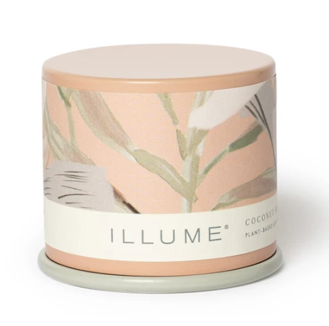 ILLUME COCONUT MILK MANGO DEMI VANITY TIN CANDLE