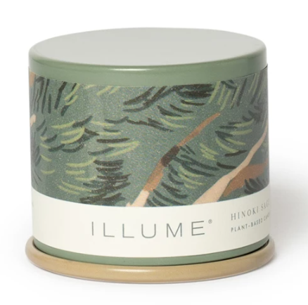 ILLUME HINOKI SAGE DEMI VANITY TIN CANDLE