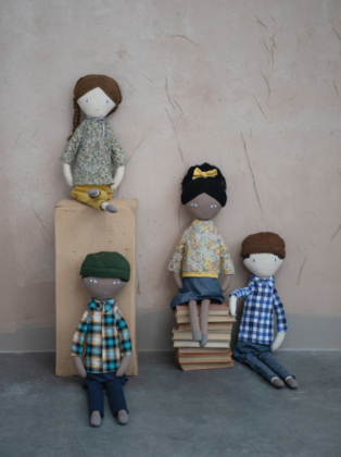 COTTON BLEND OVERSIZED DOLLS - BENNY