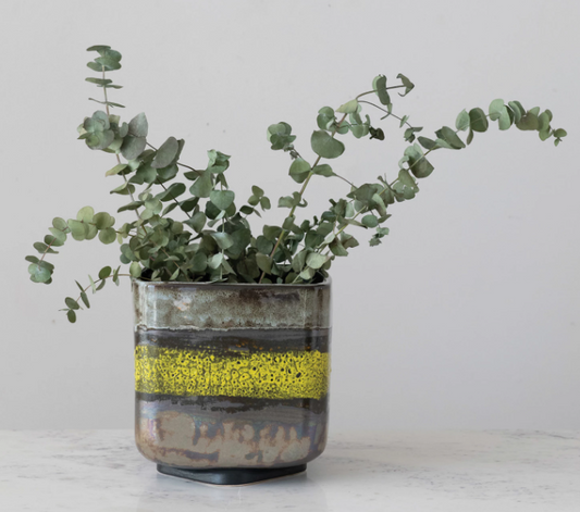 STONEWARE PLANTER