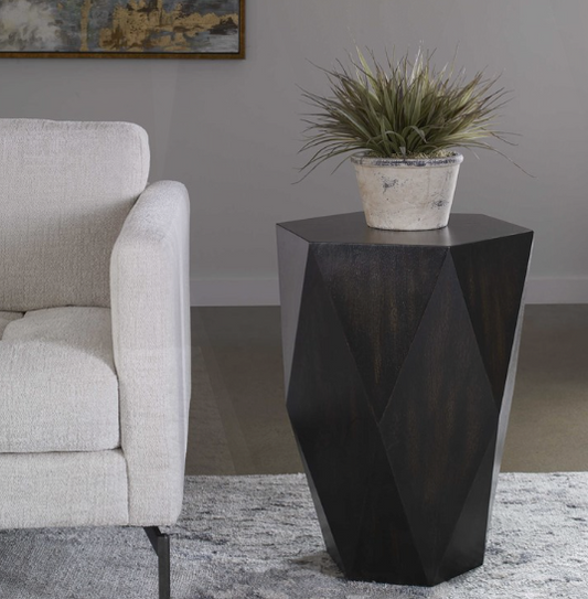 VOLKER SIDE TABLE - SOFT BLACK