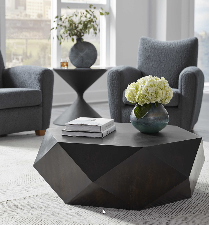 VOLKER SMALL COFFEE TABLE - SOFT BLACK