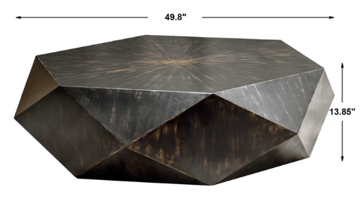 VOLKER COFFEE TABLE - SOFT BLACK