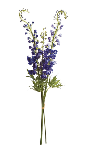 DELPHINIUM 49" STEMS, BUNDLE OF 3 - PURPLE