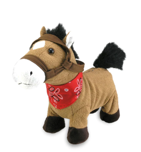 CUDDLE BARN "GALLOP" SINGING HORSE